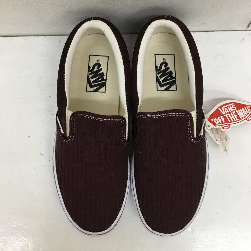 バンズ VANS スリッポン スリッポン V98CF RK SLIPON 24.0cm 無地 茶 / ブラウン / X 白 / ホワイト /  レディース USED 古着 中古 10144211