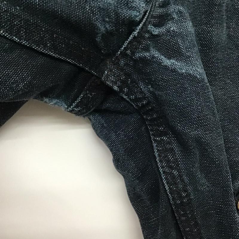 カーハート Carhartt パンツ ワークパンツ、ペインターパンツ ワークパンツ ストレートパンツ カーゴパンツ 30インチ 無地 紺 / ネイビー /  メンズ USED 古着 中古 10144177
