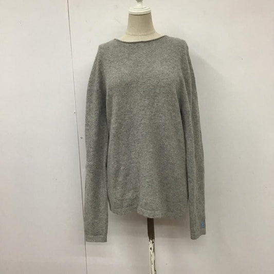 ハリウッドランチマーケット HOLLYWOOD RANCH MARKET ニット、セーター 長袖 700057-865 セーター 長袖ニットカットソー クルーネック 2 無地 灰 / グレー /  メンズ USED 古着 中古 10113850