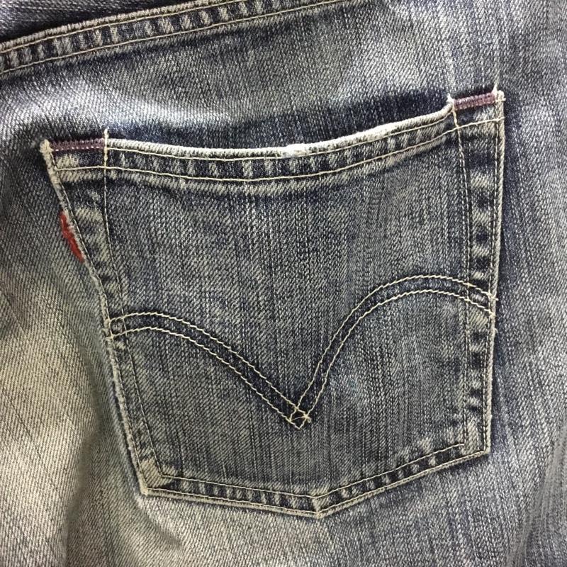 リーバイストラウスアンドコー Levi Strauss & co. パンツ ショートパンツ ショートパンツ ハーフパンツ カジュアルパンツ デニムショートパンツ 36 無地 インディゴ / インディゴ /  メンズ USED 古着 中古 10108743