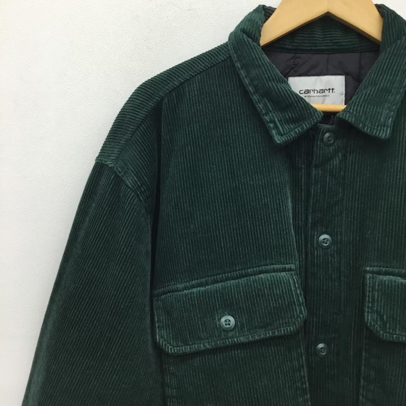 カーハートダブリューアイピー Carhartt WIP ジャケット、上着 ジャンパー、ブルゾン Carhartt WIP コーデュロイジャケット XL 緑 / グリーン /  メンズ USED 古着 中古 10120723