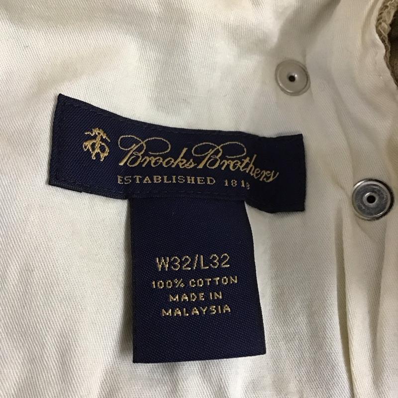 ブルックスブラザーズ BROOKS BROTHERS パンツ ワークパンツ、ペインターパンツ コーデュロイパンツ ワイドパンツ ストレートパンツ カジュアルパンツ 32インチ 無地 ベージュ / ベージュ /  メンズ USED 古着 中古 10113606