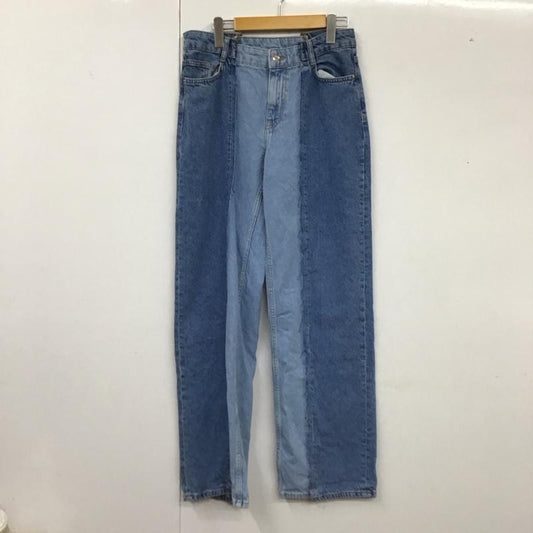 ザラ ZARA パンツ デニム、ジーンズ 5862 072 427 リメイク風 無地 青 / ブルー /  レディース USED 古着 中古 10122044