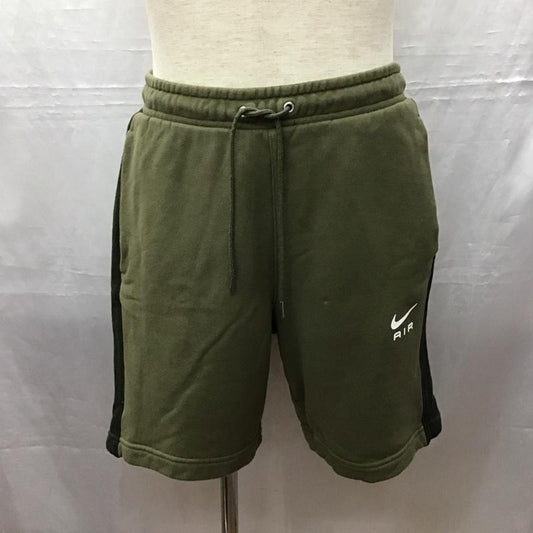 ナイキ NIKE パンツ ショートパンツ dq4211-222 ハーフパンツ NIKENikeAirFTShort スポーツウェア L ロゴ、文字 カーキ / カーキ /  メンズ USED 古着 中古 10118545