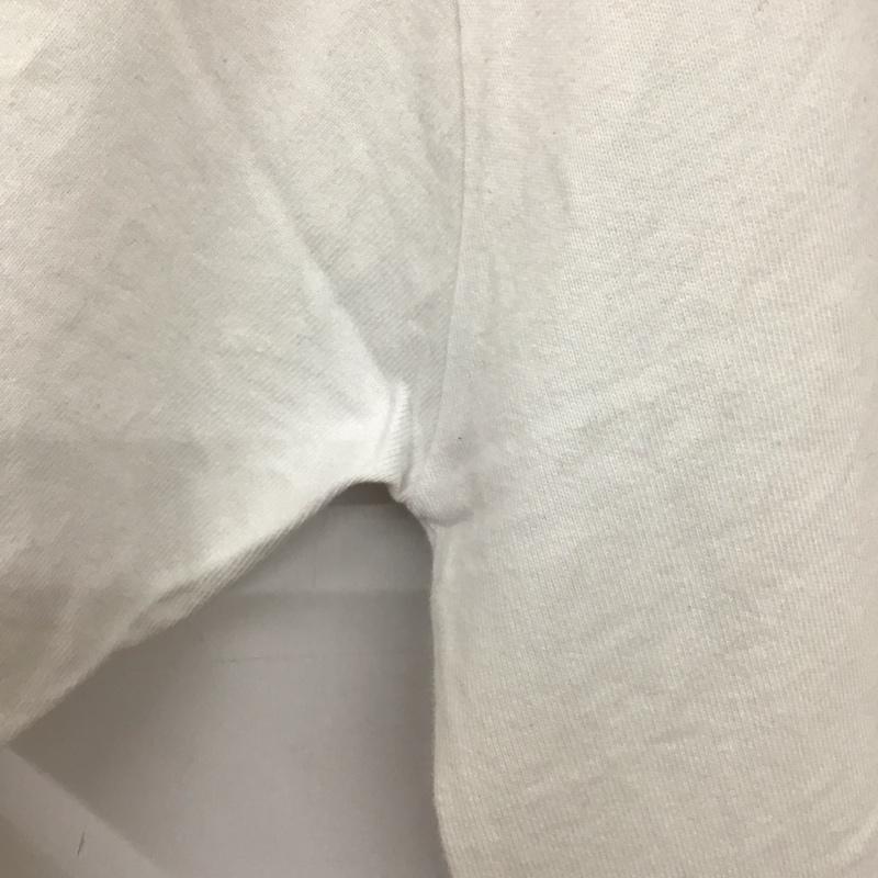 ルーカ RVCA Tシャツ 半袖 半袖カットソー プリントTシャツ クルーネックカットソー L ロゴ、文字 白 / ホワイト /  メンズ USED 古着 中古 10132714