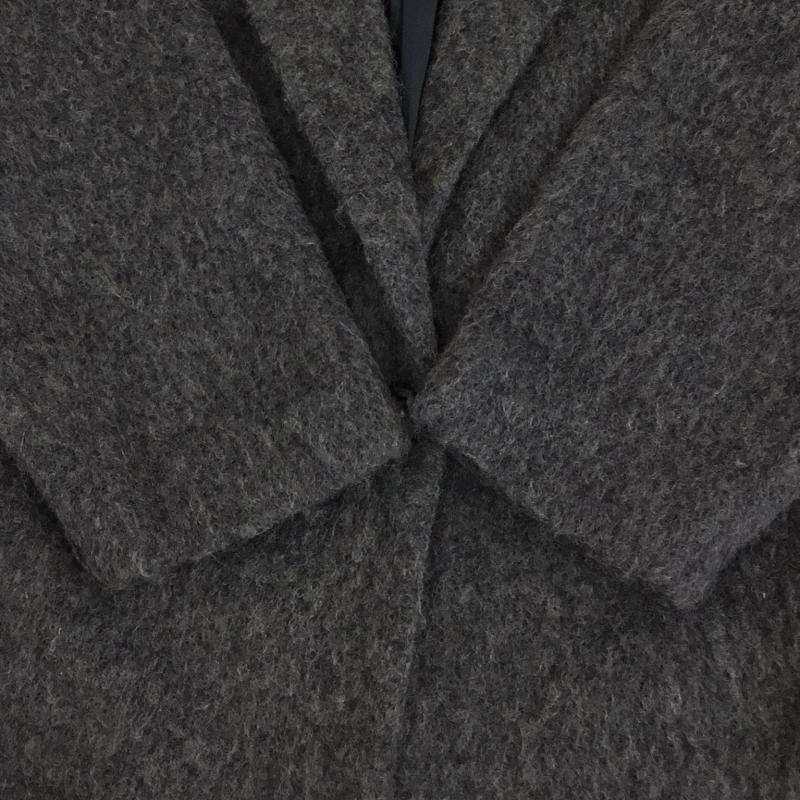 ジーナシス JEANASIS コート コート一般 JS070967AD FREE 無地 ダークグレー / ダークグレー /  レディース USED 古着 中古 10142547