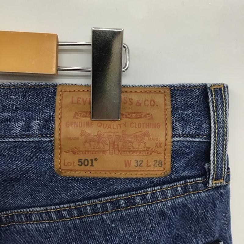 リーバイストラウスアンドコー Levi Strauss & co. パンツ デニム、ジーンズ デニムパンツ スリムパンツ カジュアルパンツ 32インチ 無地 インディゴ / インディゴ /  メンズ USED 古着 中古 10133518