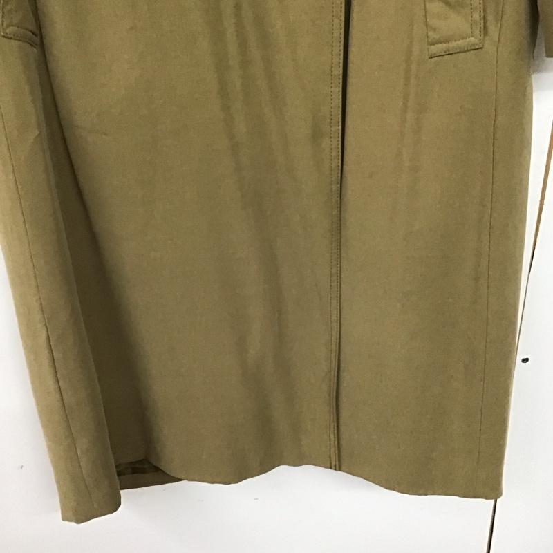 ザラ ZARA コート コート一般 0518 053 751 ロングコート 薄手コート M 無地 ベージュ / ベージュ /  レディース USED 古着 中古 10142261