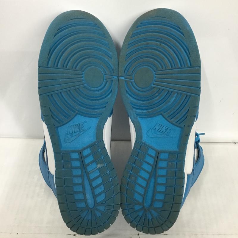 ナイキ NIKE スニーカー スニーカー DD1399-400 DUNK HI RETRO 26cm 箱有 26.0cm ロゴ、文字 白 / ホワイト / X 水色 / ライトブルー /  メンズ USED 古着 中古 10123984