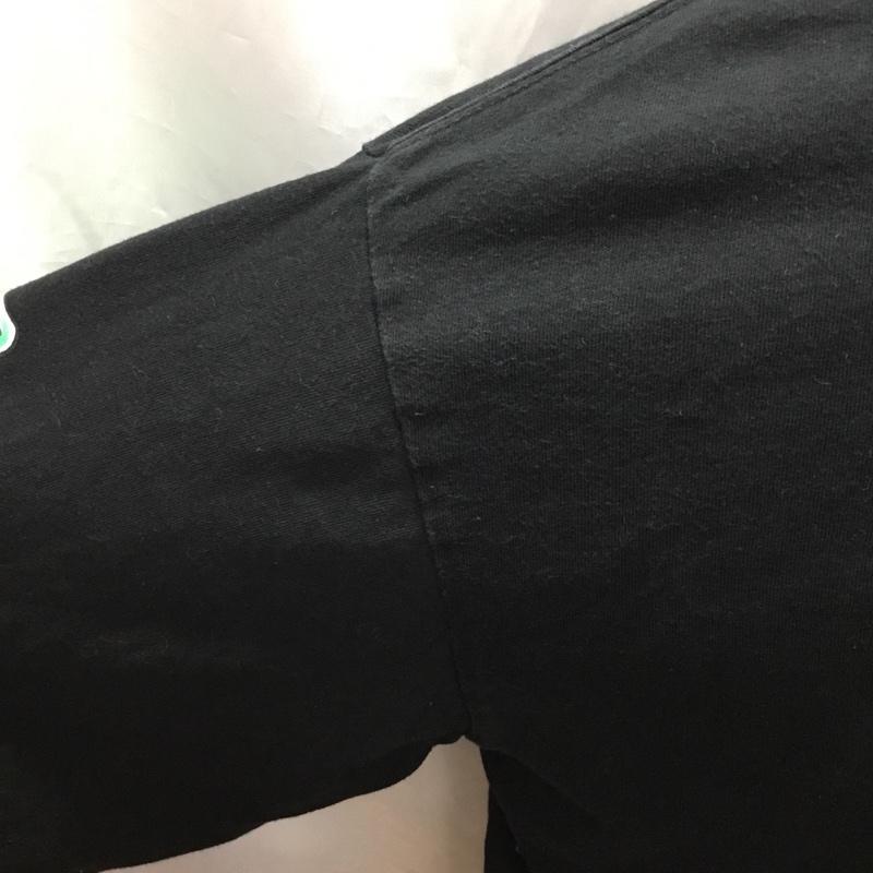 ヘッドグーニー HEADGOONIE カットソー 長袖 長袖カットソー クルーネックカットソー ロングスリーブカットソー プリントTシャツ L ロゴ、文字 黒 / ブラック /  メンズ USED 古着 中古 10117535