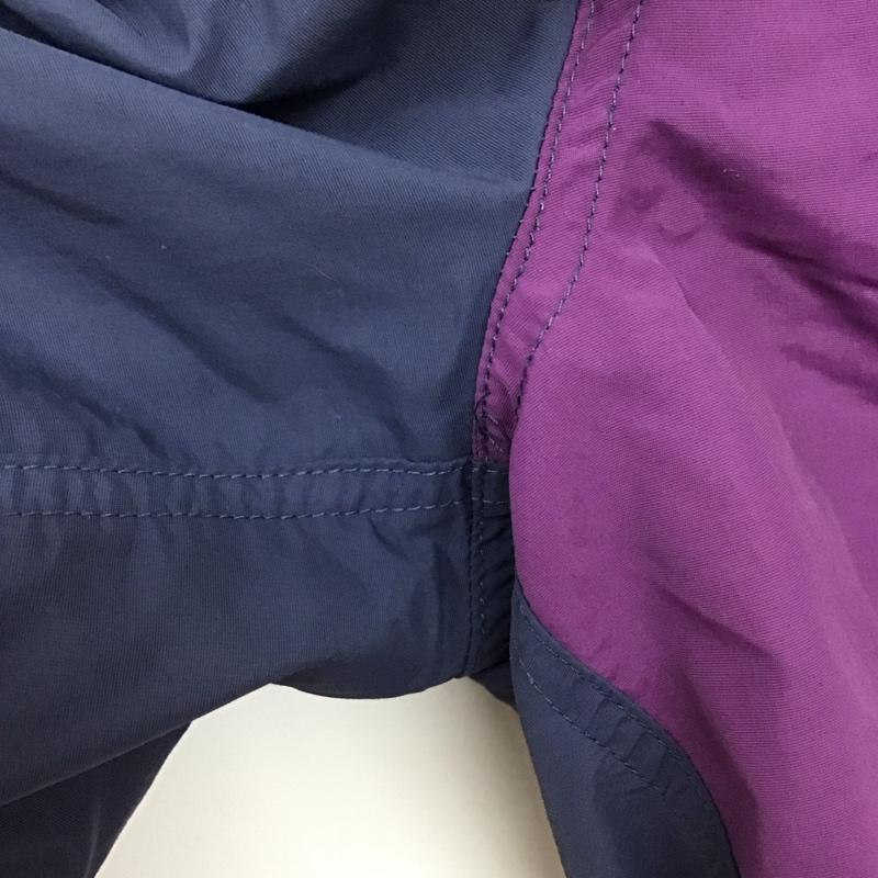 メイ MEI パンツ ショートパンツ MC192-1502 ナイロンパンツ ハーフパンツ M ロゴ、文字 紫 / パープル / X 紺 / ネイビー /  メンズ USED 古着 中古 10129115