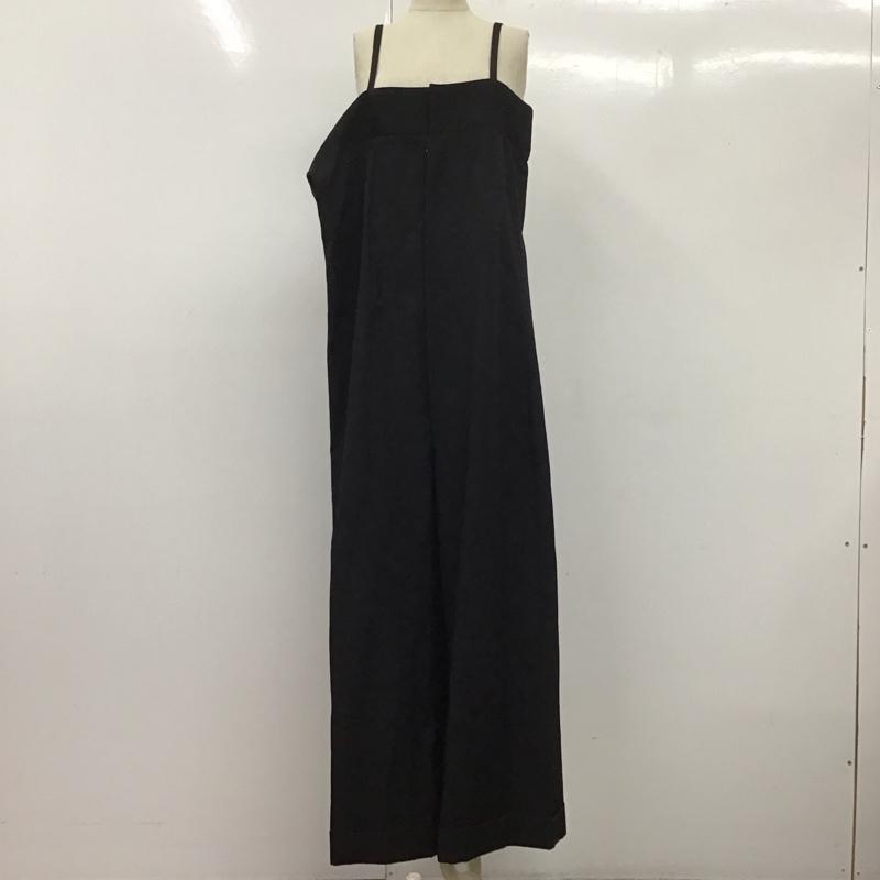 ヨウジヤマモト Yohji Yamamoto サロペット・オーバーオール サロペット、オーバーオール ウール 1 無地 黒 / ブラック /  レディース USED 古着 中古 10112144
