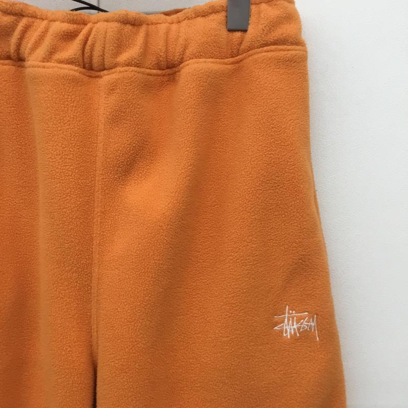 ステューシー STUSSY パンツ サルエルパンツ ステューシー　スウェットパンツ S ロゴ、文字 X 刺繍 橙 / オレンジ /  メンズ USED 古着 中古 10119026