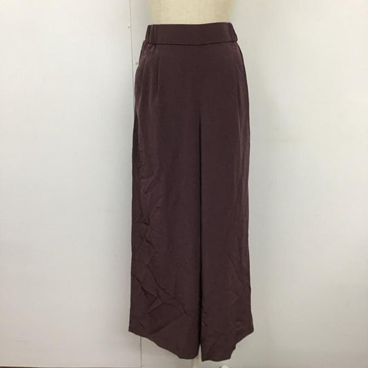 プラステ PLST ボトムス ボトムス 12-2206025 スウィングパンツ イージーパンツ S 無地 紫 / パープル /  レディース USED 古着 中古 10119376