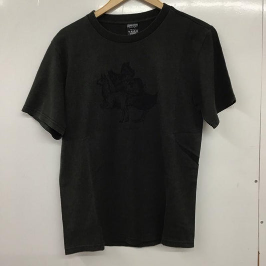 ナンバーナイン NUMBER (N)INE Tシャツ 半袖 半袖カットソー プリントTシャツ クルーネックカットソー romp 2 プリント 黒 / ブラック /  メンズ USED 古着 中古 10137123