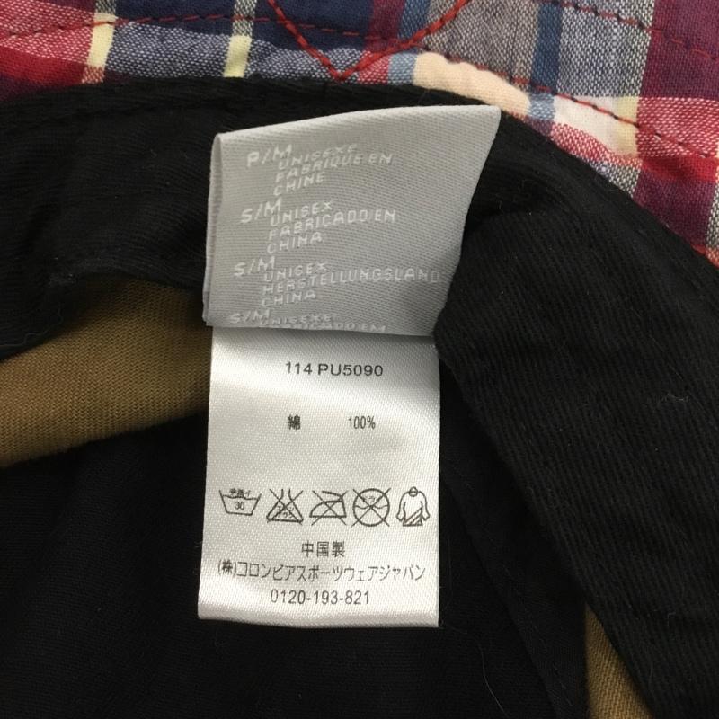 コロンビア Columbia 帽子 ハット 114 PU5090 アウトドアハット チェック マルチカラー / マルチカラー /  メンズ USED 古着 中古 10149875