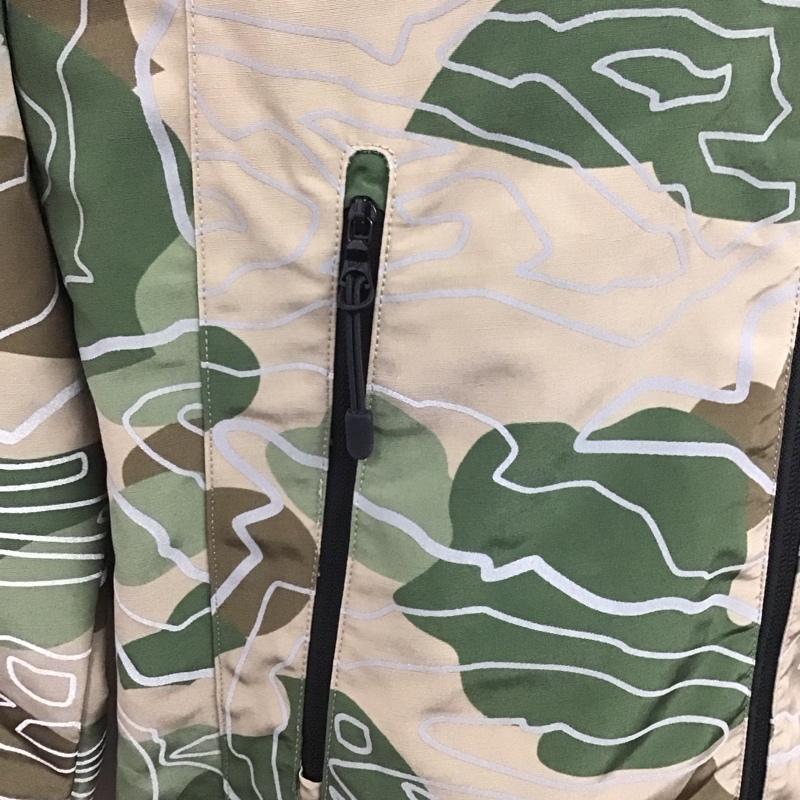 アベイシングエイプ A BATHING APE ジャケット、上着 ジャンパー、ブルゾン ジップアップジャケット ジャンパー ジャケット カジュアルジャケット アウター M プリント マルチカラー / マルチカラー /  メンズ USED 古着 中古 10124552