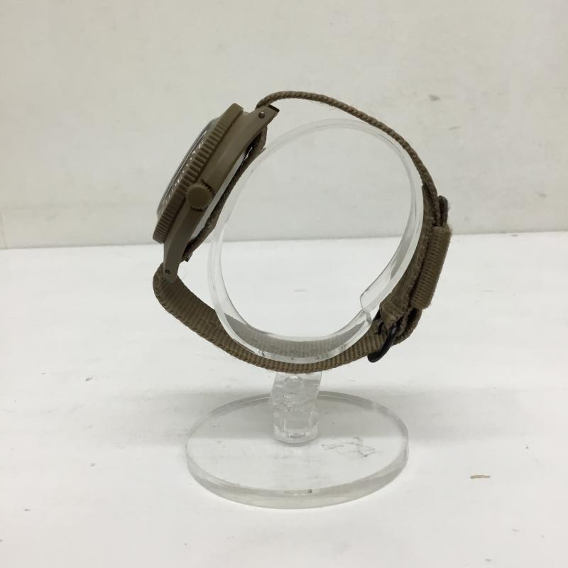 ユーズドクロージング used clothes 腕時計 アナログ（クォーツ式） 6645-01-544-9475 ロゴ、文字 茶 / ブラウン /  メンズ USED 古着 中古 10143193