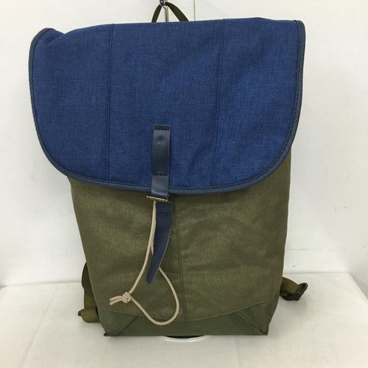 古着 USED リュックサック、デイパック リュックサック、デイバッグ VEO TRAVEL 41 カメラバッグ ミラーレスカメラ VANGUARD タグ付き ロゴ、文字 青 / ブルー / X カーキ / カーキ /  メンズ USED 古着 中古 10128596