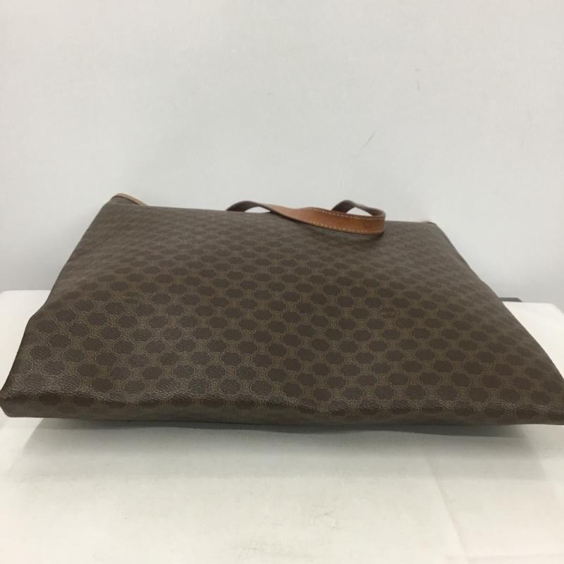 セリーヌ CELINE トートバッグ トートバッグ マカダムトートバッグ ロゴ、文字 茶 / ブラウン /  レディース USED 古着 中古 10141877