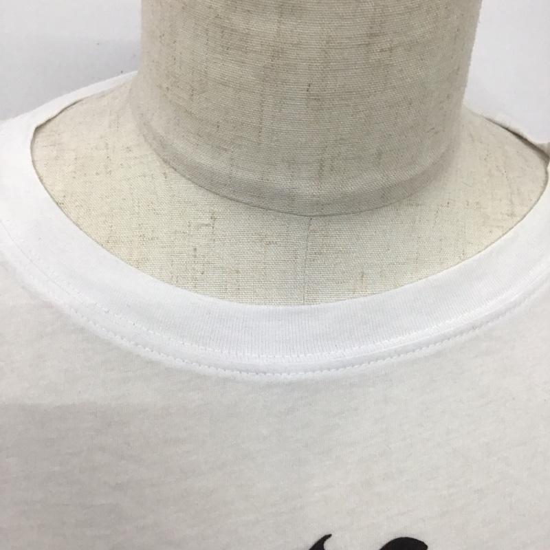 ドリスヴァンノッテン DRIES VAN NOTEN Tシャツ 長袖 S プリント X ロゴ、文字 白 / ホワイト /  メンズ USED 古着 中古 10119742