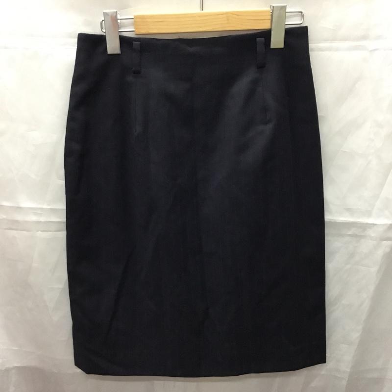 ラルフローレン RALPHLAUREN スカート ひざ丈スカート 無地 黒 / ブラック /  レディース USED 古着 中古 10110638