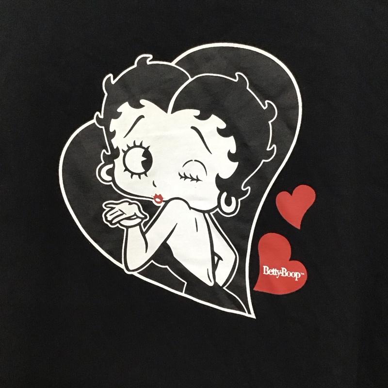 パブリュクス PUBLUX Tシャツ 半袖 半袖カットソー プリントTシャツ クルーネックカットソー XL ロゴ、文字 黒 / ブラック /  メンズ USED 古着 中古 10131613