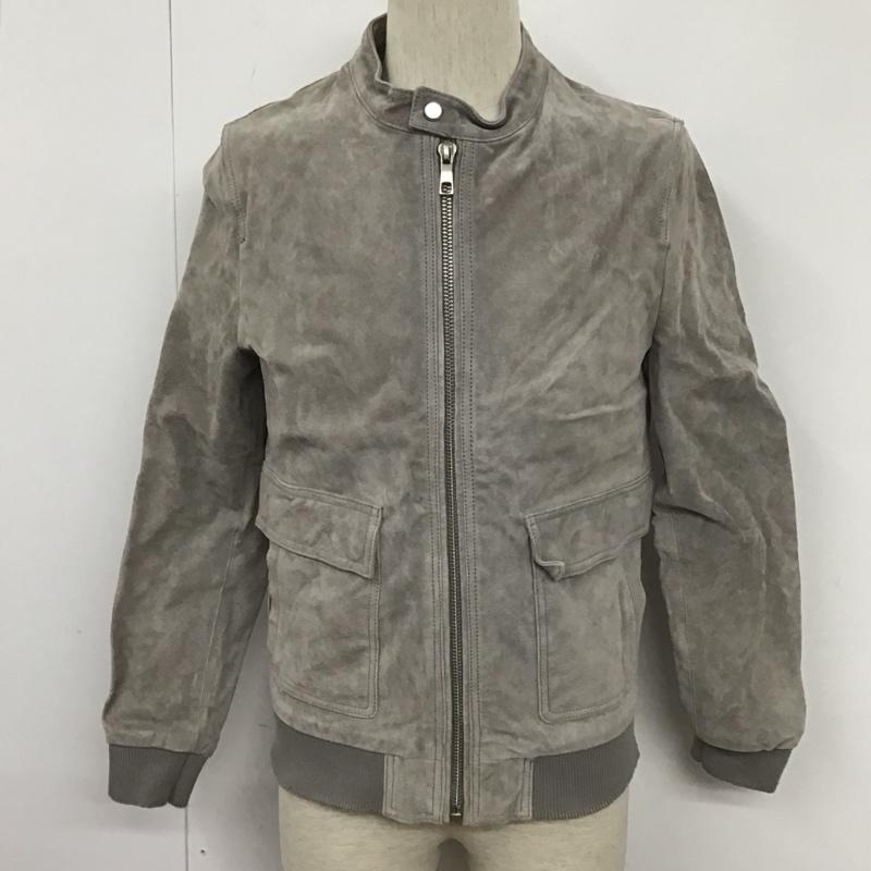 ザラメン ZARA MAN ジャケット、上着 ジャケット、ブレザー ジップアップジャケット ジャンパー ジャケット カジュアルジャケット アウター S 無地 灰 / グレー /  メンズ USED 古着 中古 10108048