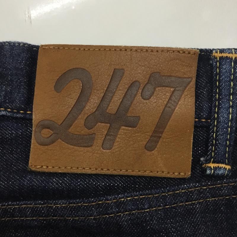 エフエイティー FAT パンツ デニム、ジーンズ デニムパンツ ワイドパンツ ストレートパンツ カジュアルパンツ 無地 インディゴ / インディゴ /  メンズ USED 古着 中古 10115638