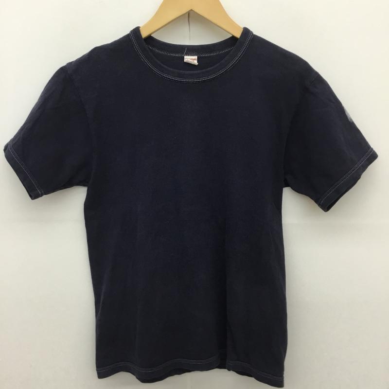 フラットヘッド The Flat Head Tシャツ 半袖 The Flat Head プリントT 半袖 SPORTS WEAR 38 プリント 紺 / ネイビー /  メンズ USED 古着 中古 10129798