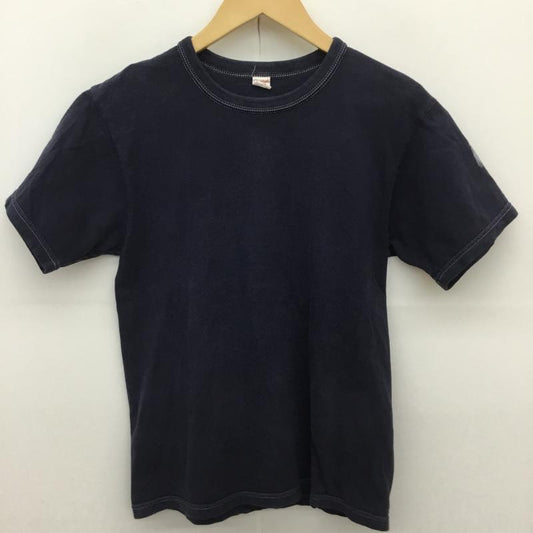 フラットヘッド The Flat Head Tシャツ 半袖 The Flat Head プリントT 半袖 SPORTS WEAR 38 プリント 紺 / ネイビー /  メンズ USED 古着 中古 10129798