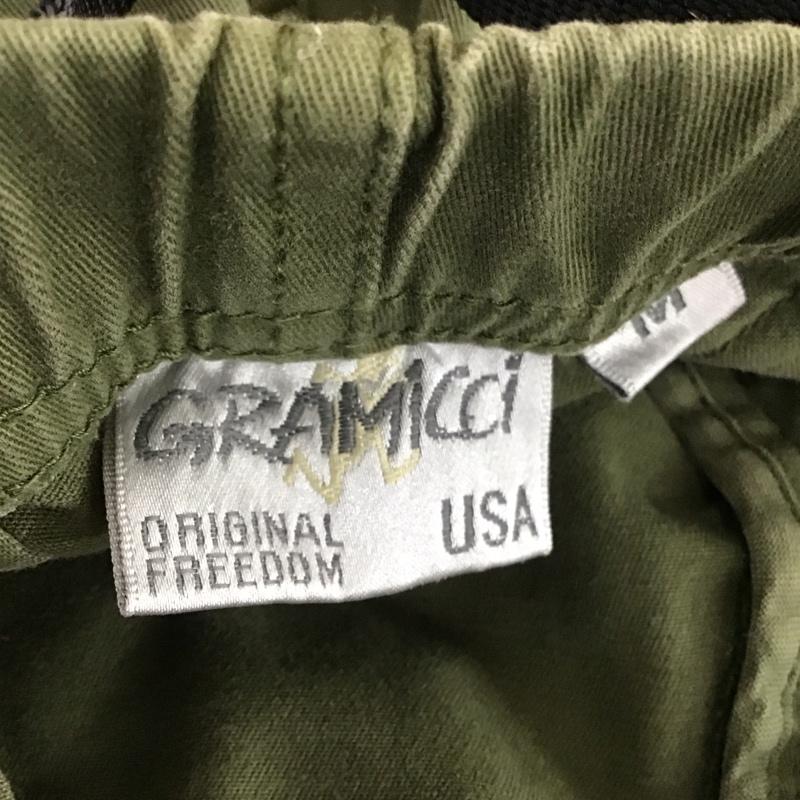 グラミチ GRAMICCI パンツ ショートパンツ 1245-NOJ NNショーツ ハーフパンツ カジュアルパンツ M 無地 カーキ / カーキ /  メンズ USED 古着 中古 10112495