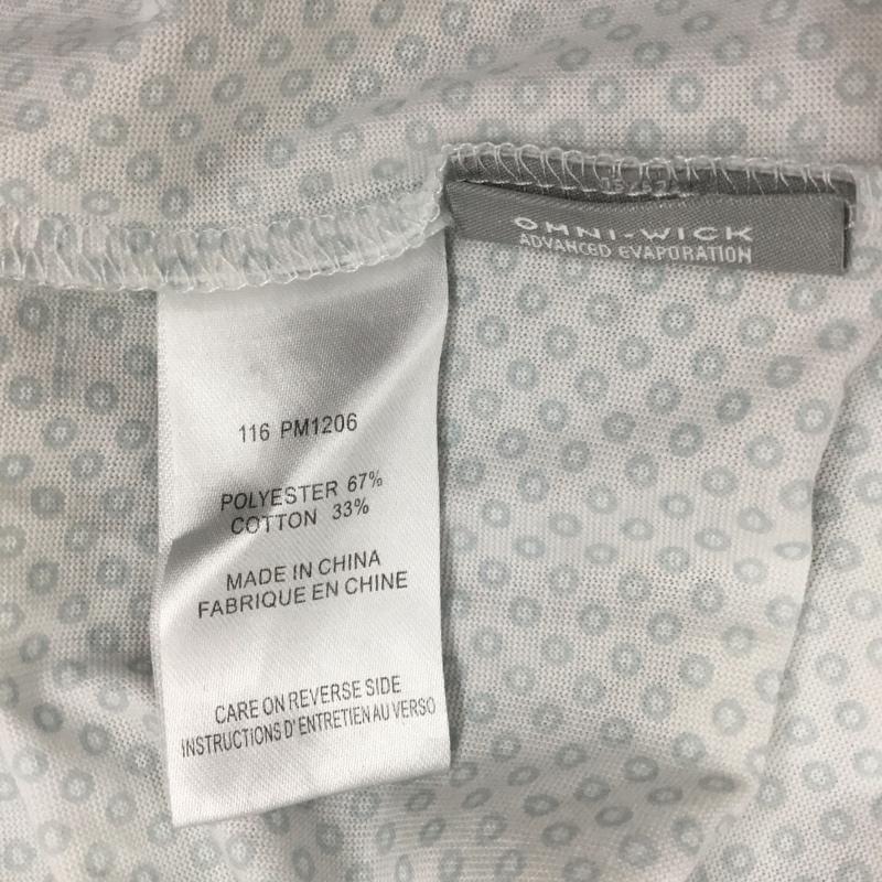 コロンビア Columbia Tシャツ 半袖 半袖カットソー プリントTシャツ クルーネックカットソー S ロゴ、文字 白 / ホワイト /  メンズ USED 古着 中古 10114095