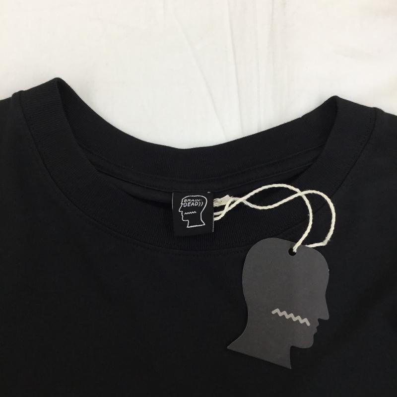 ブレインデット BRAIN DEAD Tシャツ 半袖 Universal Anti Climax XL ロゴ、文字 X キャラクター 黒 / ブラック /  メンズ USED 古着 中古 10127273