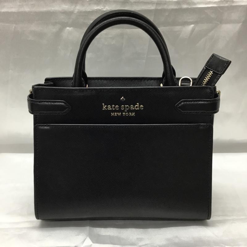 ケイトスペード Kate Spade ハンドバッグ ハンドバッグ 2WAY ショルダー ロゴ、文字 黒 / ブラック /  レディース USED 古着 中古 10110165