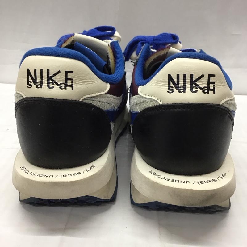 ナイキ NIKE スニーカー スニーカー DJ4877-600 LD WAFFLE SU SACAI UNDER COVER 27cm 27.0cm ロゴ、文字 白 / ホワイト / X 黒 / ブラック / X 青 / ブルー / X 灰 / グレー / X 紫 / パープル /  メンズ USED 古着 中古 10113035