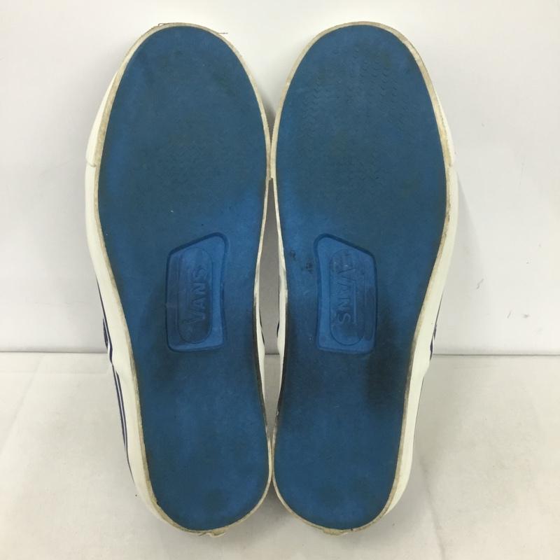バンズ VANS スリッポン スリッポン 721454 28.5cm スニーカー 28.5cm ロゴ、文字 紺 / ネイビー /  メンズ USED 古着 中古 10140163
