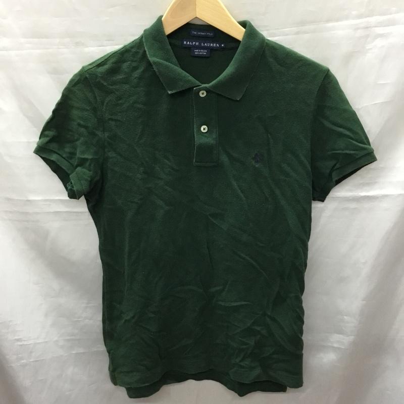 ラルフローレン RALPHLAUREN ポロシャツ 半袖 KKPWLA2080 M ワンポイント 緑 / グリーン /  レディース USED 古着 中古 10117784