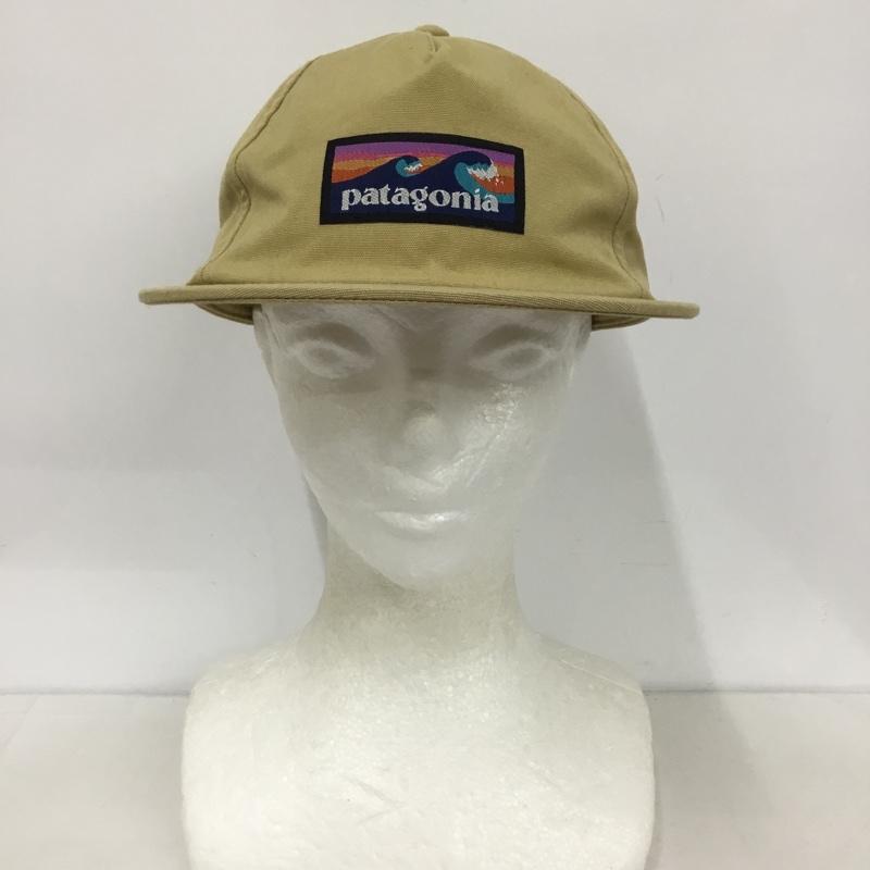 パタゴニア patagonia 帽子 キャップ 38278SP20 コットン ロゴ、文字 ベージュ / ベージュ /  メンズ USED 古着 中古 10130206