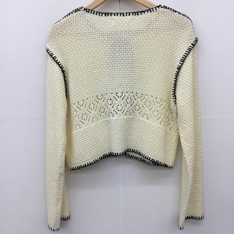 セポ cepo カーディガン 長袖 CYG-0214 M 無地 オフホワイト / オフホワイト /  レディース USED 古着 中古 10140944