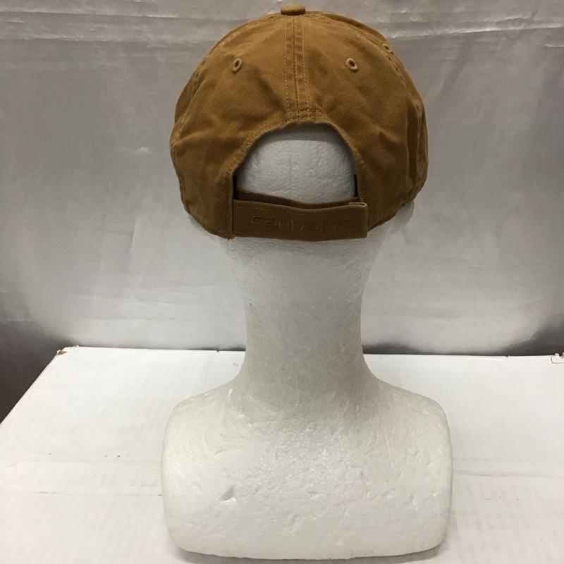 カーハート Carhartt 帽子 キャップ 100289 211 ODESSA Cap ロゴ、文字 茶 / ブラウン /  メンズ USED 古着 中古 10115680