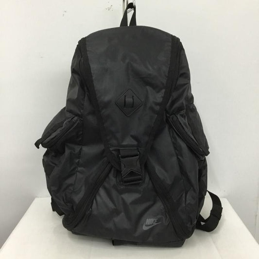 ナイキ NIKE リュックサック、デイパック リュックサック、デイバッグ バックパック QUAD ZIP SYSTEM ロゴ、文字 黒 / ブラック /  メンズ USED 古着 中古 10151065