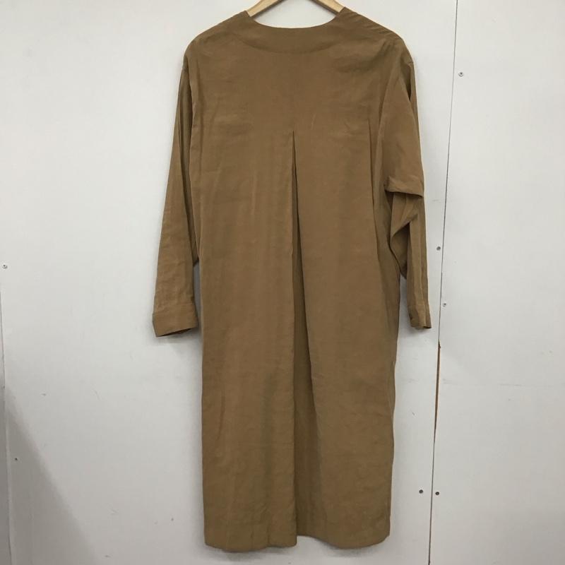 ニコアンド niko and... カーディガン 長袖 長袖カーディガン 前ボタン シャツカーディガン 4 無地 ベージュ / ベージュ /  レディース USED 古着 中古 10146672