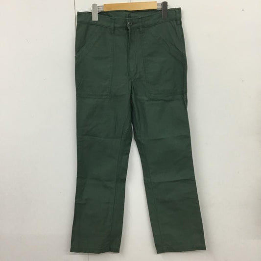 ガンホー GUNG HO パンツ ワークパンツ、ペインターパンツ ワークパンツ ワイドパンツ カジュアルパンツ ミリタリーパンツ 無地 カーキ / カーキ /  メンズ USED 古着 中古 10115645