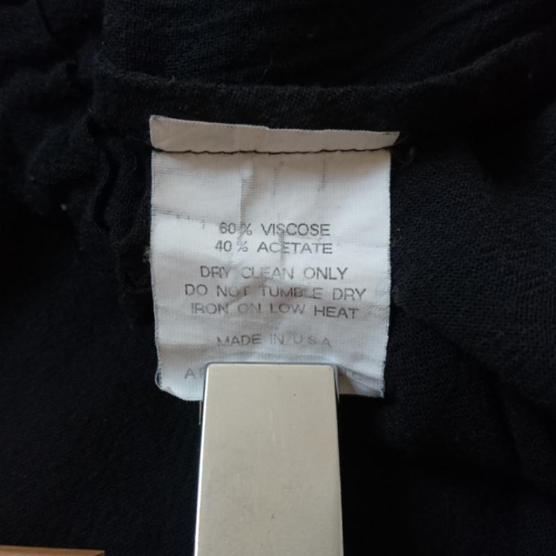 レイチェルコーミー Rachel Comey ワンピース ひざ丈スカート M 無地 黒 / ブラック /  レディース USED 古着 中古 10012177
