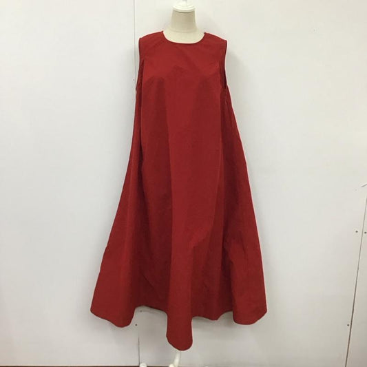 アルシーヴ archives ワンピース ロングスカート PHA19013 ノースリーブ Aライン M 無地 赤 / レッド /  レディース USED 古着 中古 10115509