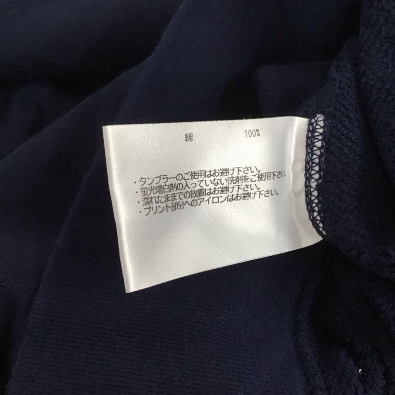 ビームス BEAMS カットソー 半袖 半袖カットソー ラグラン クルーネックカットソー loopwheeler L 無地 紺 / ネイビー /  メンズ USED 古着 中古 10131502