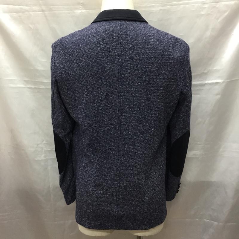 コムデギャルソン・ジュンヤワタナベマン COMME des GARCONS JUNYA WATANABE MAN ジャケット、上着 ジャケット、ブレザー ws-j014 2017SSエルボーパッチジャケット 長袖ジャケット アウター S 無地 紺 / ネイビー /  メンズ USED 古着 中古 10116140