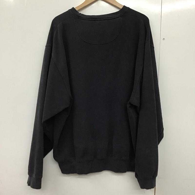 ナイキ NIKE トレーナー 長袖 長袖トレーナー スウェット クルーネック プルオーバー 古着 L ロゴ、文字 紺 / ネイビー /  メンズ USED 古着 中古 10141809