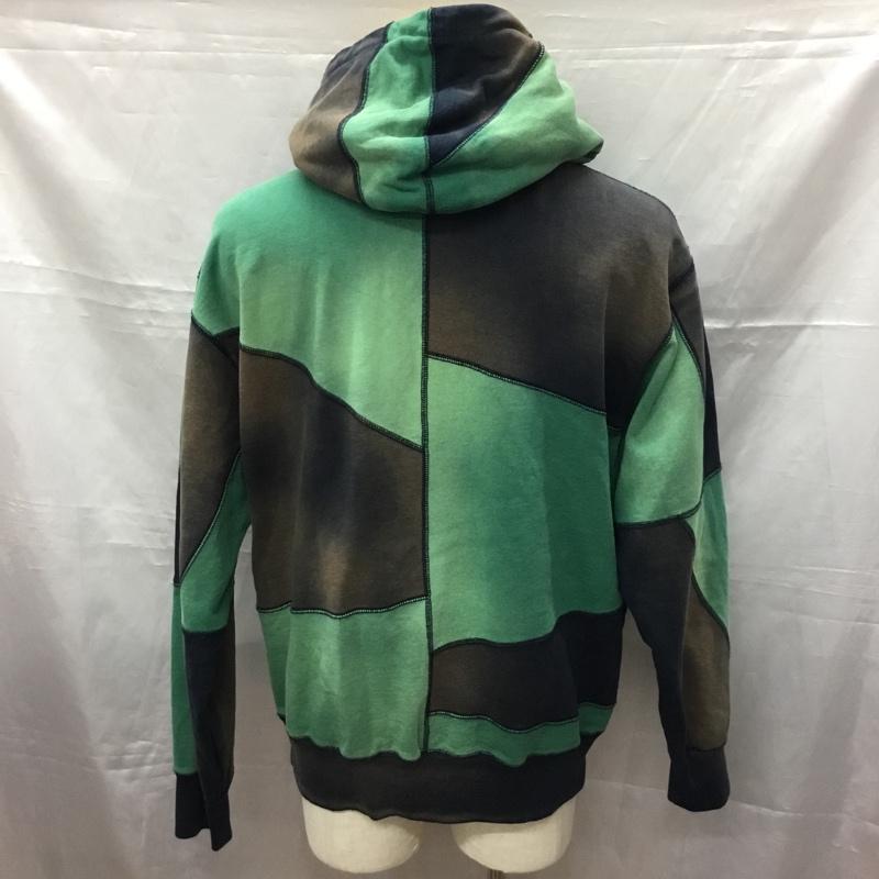 シュプリーム Supreme パーカー 長袖 パッチワークフーディ20AW Patchwork Hooded Sweatshirt M ロゴ、文字 マルチカラー / マルチカラー /  メンズ USED 古着 中古 10113439
